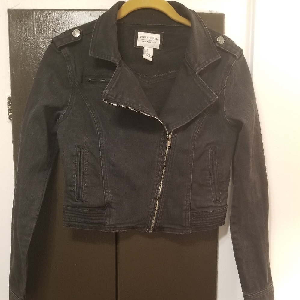 Black Demin Jacket